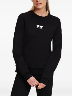 GANNI Isoli drop-shoulder Sweatshirt | Black | FARFETCH