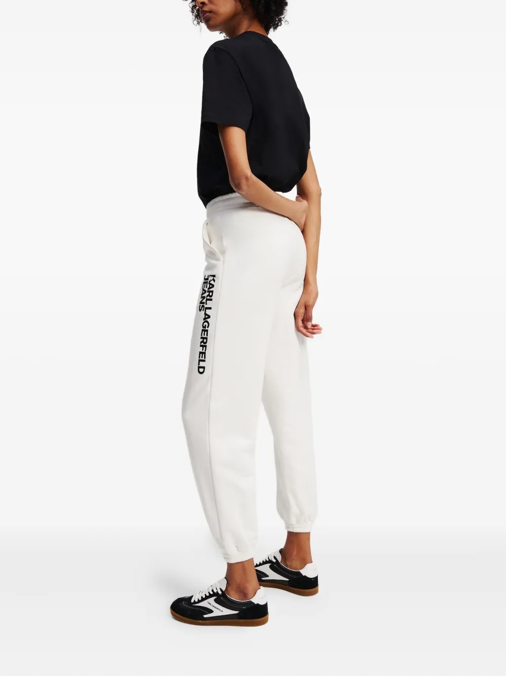 Karl Lagerfeld Jeans Slim-fit trainingsbroek Wit