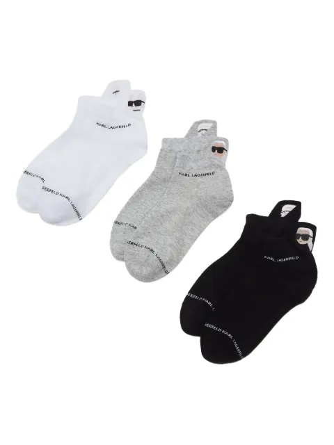 Karl Lagerfeld Ikon socks (pack of three)