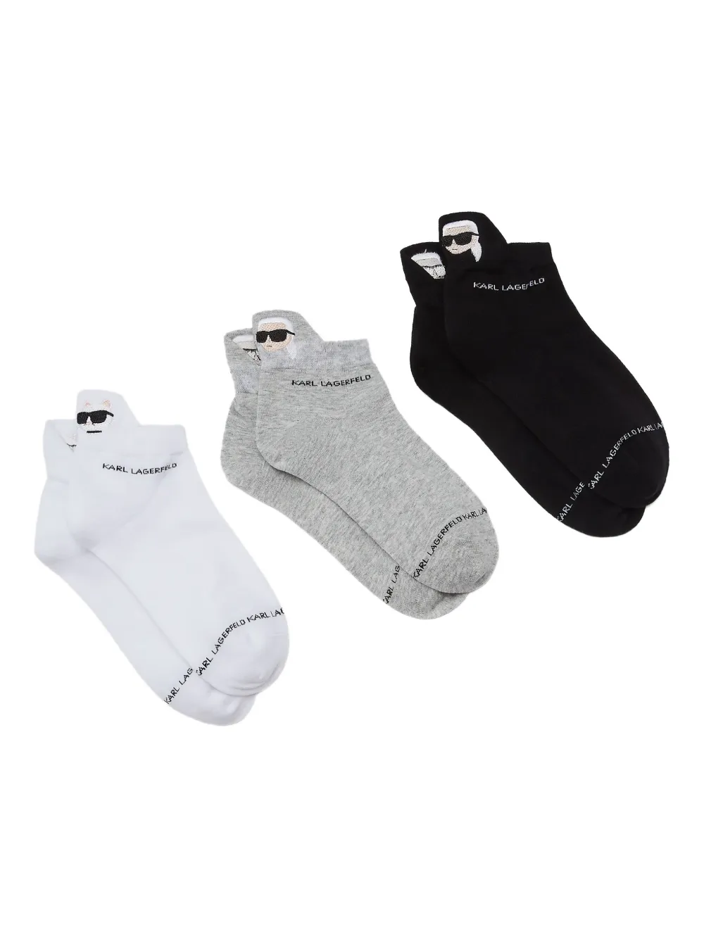 Karl Lagerfeld Ikon socks (pack of three) | Image 2