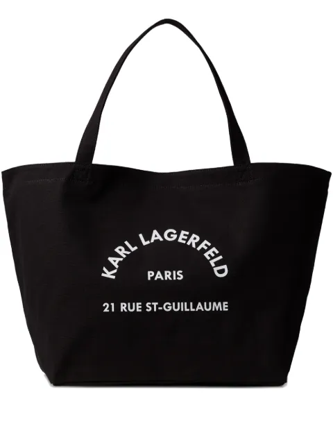 Karl Lagerfeld tote Rue St-Guillaume
