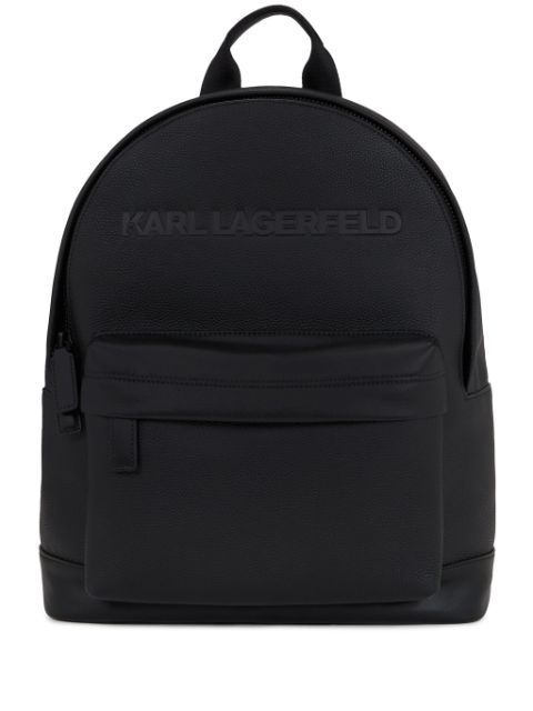 Karl Lagerfeld Essential leather backpack