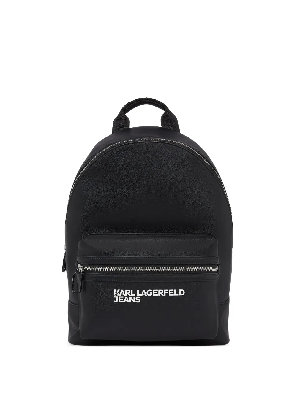 logo-print backpack