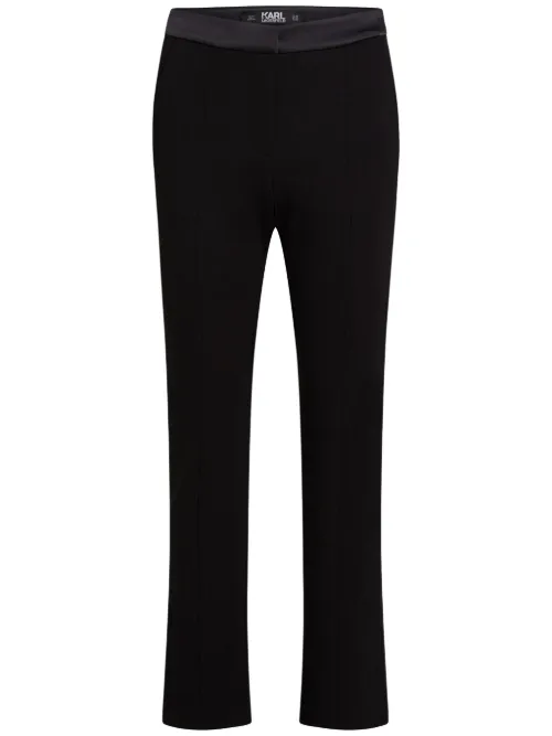 Pantalon court à taille haute - Karl Lagerfeld - Modalova