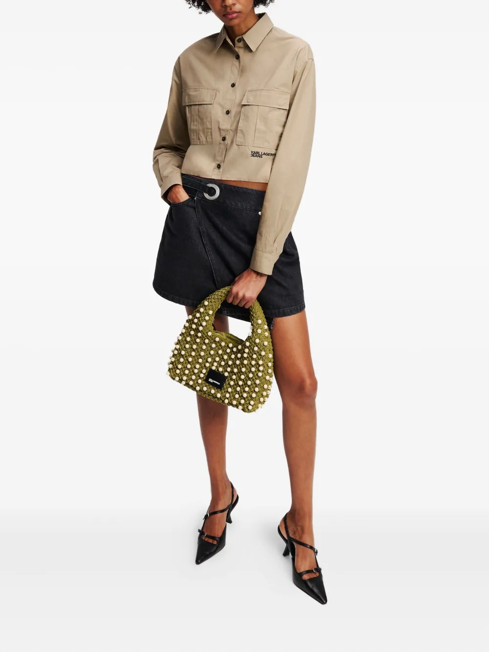 Karl Lagerfeld Jeans camisa utility estilo boxy | Camisas | Image 2