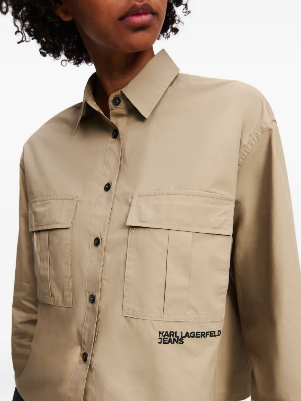 Karl Lagerfeld Jeans Cargo blouse Beige