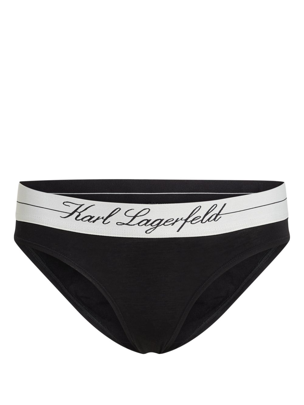 Hotel Karl logo-waistband briefs