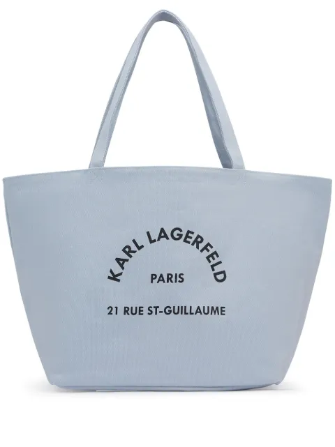 Karl Lagerfeld tote Rue St-Guillaume