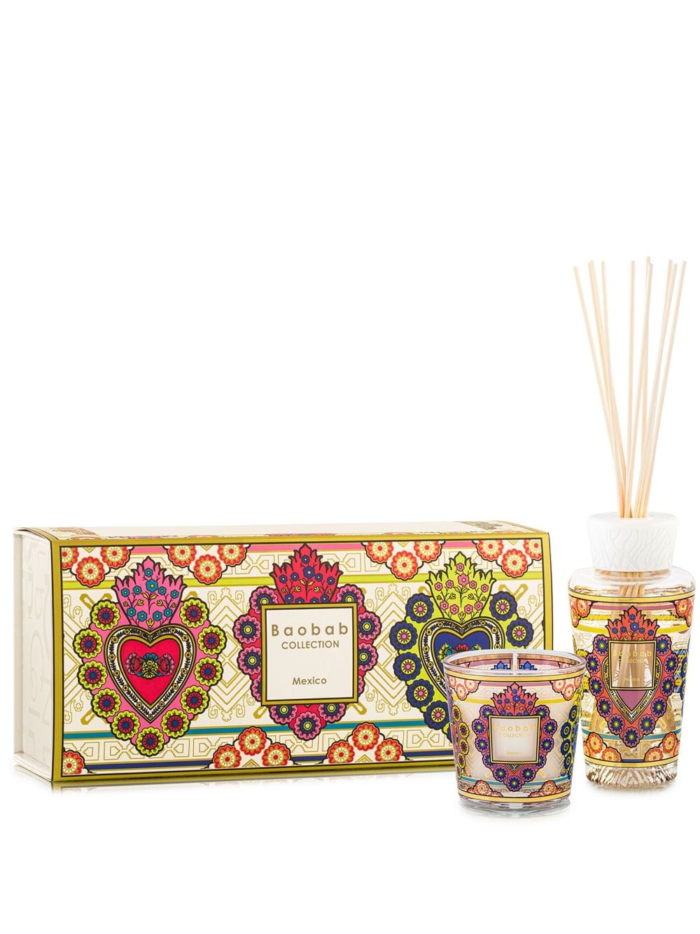 Baobab Collection My First Baobab Mexico Candle And Diffuser Set In Nude