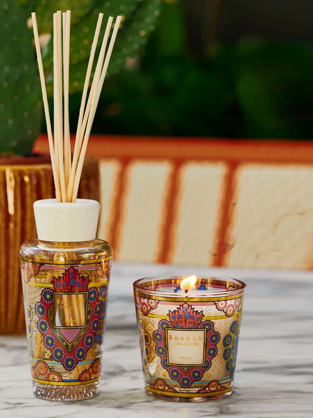 Baobab Collection Candlelight And Scents Multicolor Uni In Nude