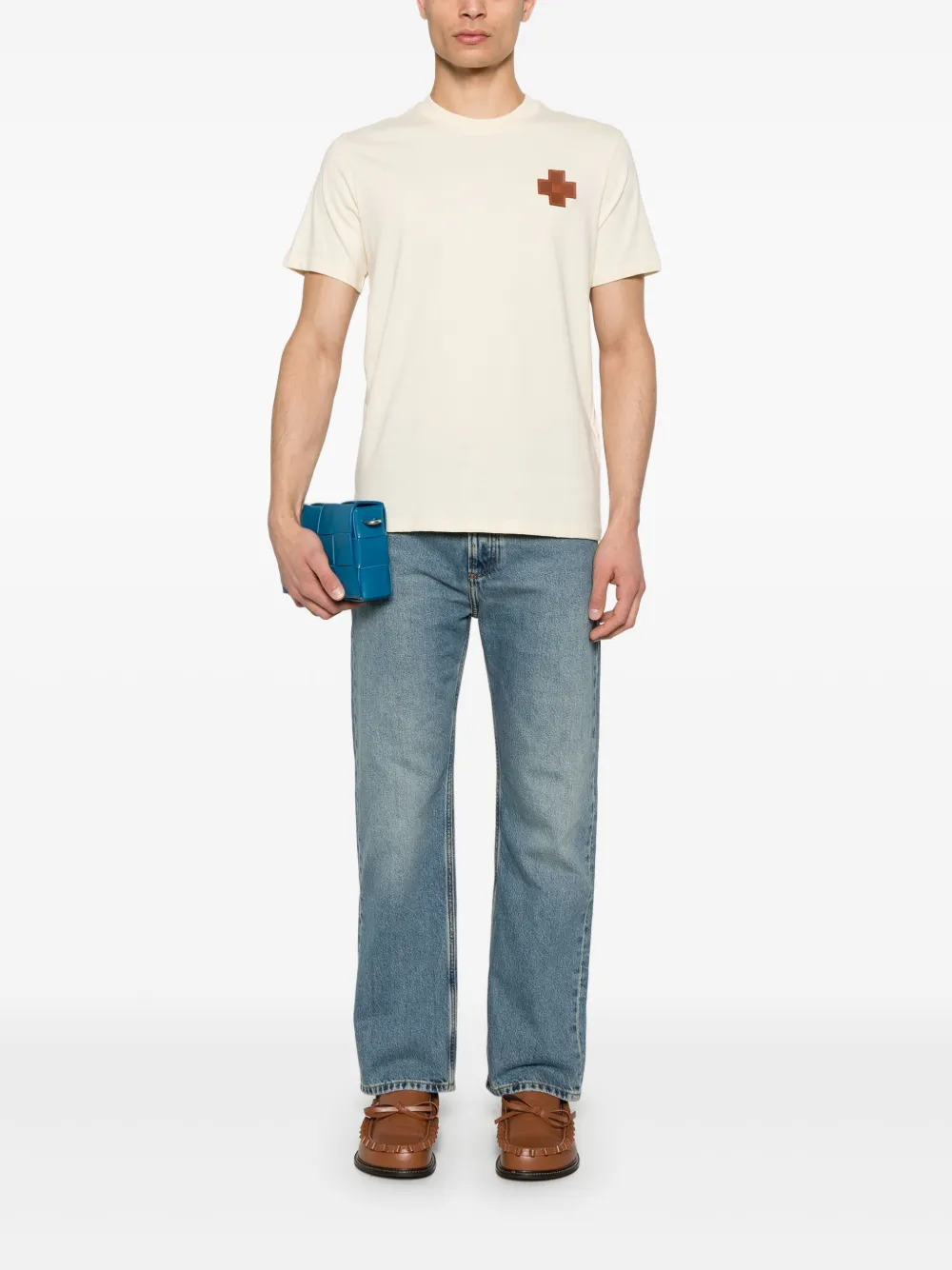 SANDRO Jeans met logopatch - Blauw