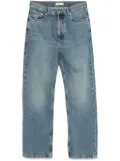 SANDRO logo-patch jeans - Blue