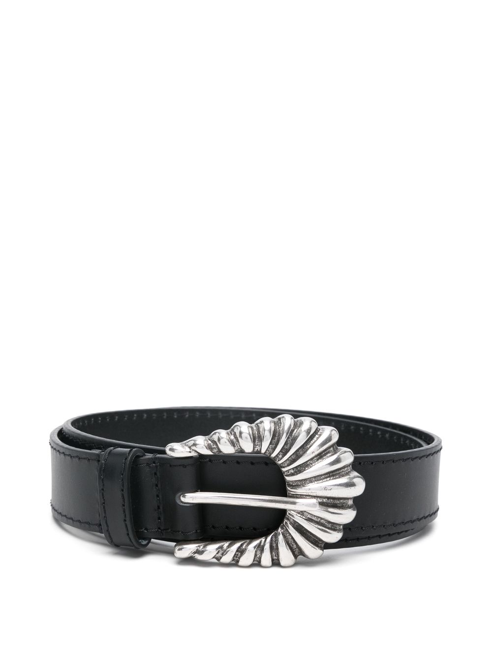 SANDRO leather belt - Black