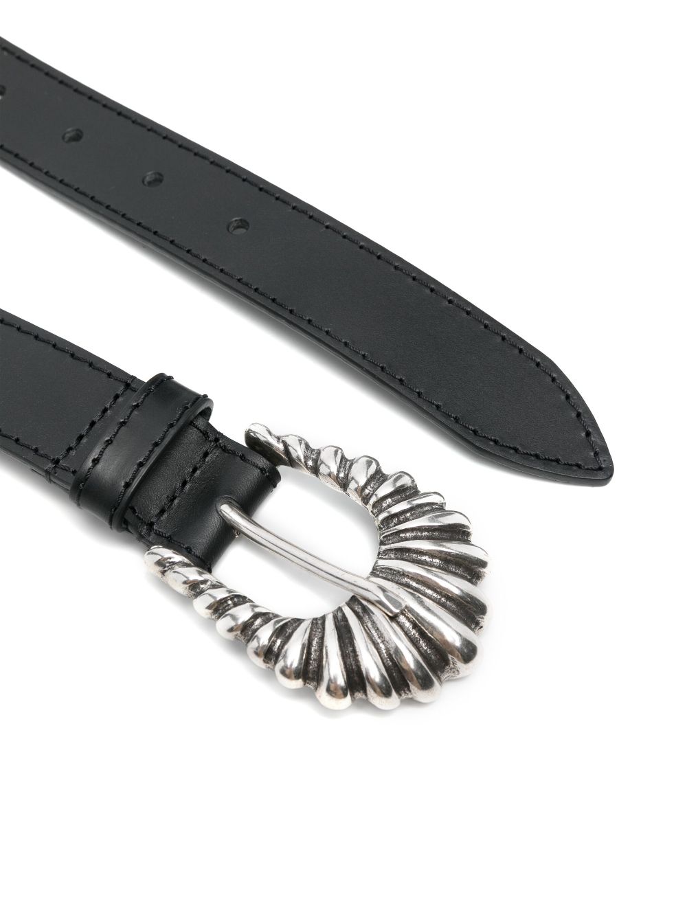 SANDRO leather belt - Black