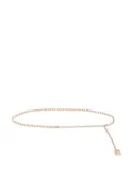 SANDRO crystal-embellished belt - Gold