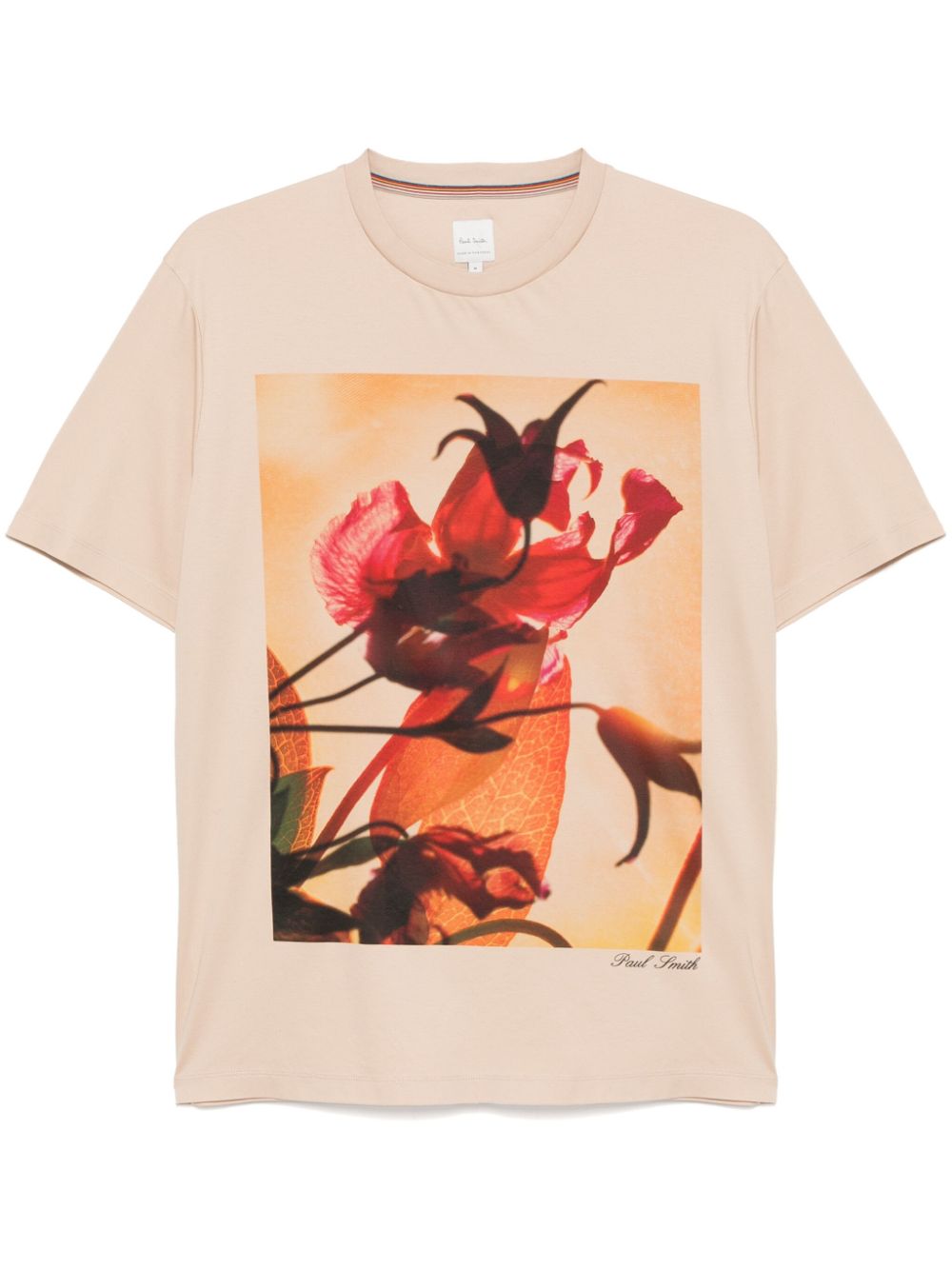 Paul Smith graphic-printed T-shirt - Neutrals