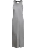 Herno satin dress - Grey