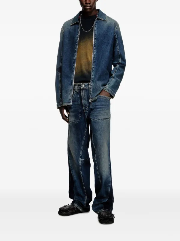 Diesel D-Macro-Re ストレートジーンズ | ブルー | FARFETCH JP Diesel D-Macro-Re ストレートジーンズ | ブルー | FARFETCH JP