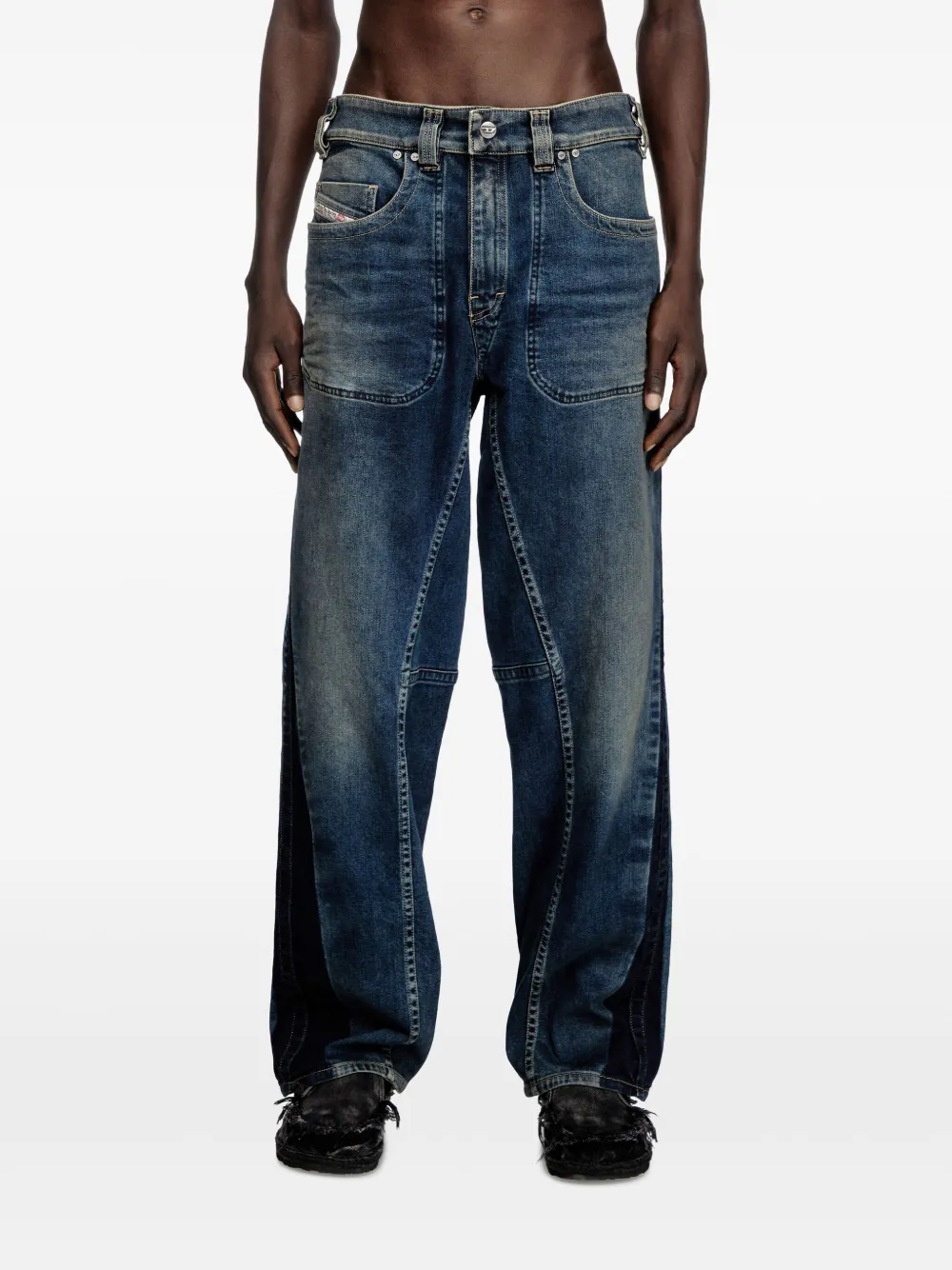 Diesel D-Macro-Re straight jeans
