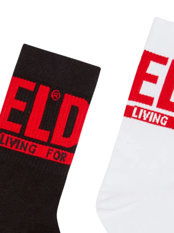 Diesel Skm-Ray-Threepack Socks (pack Of three) | Red | FARFETCH
