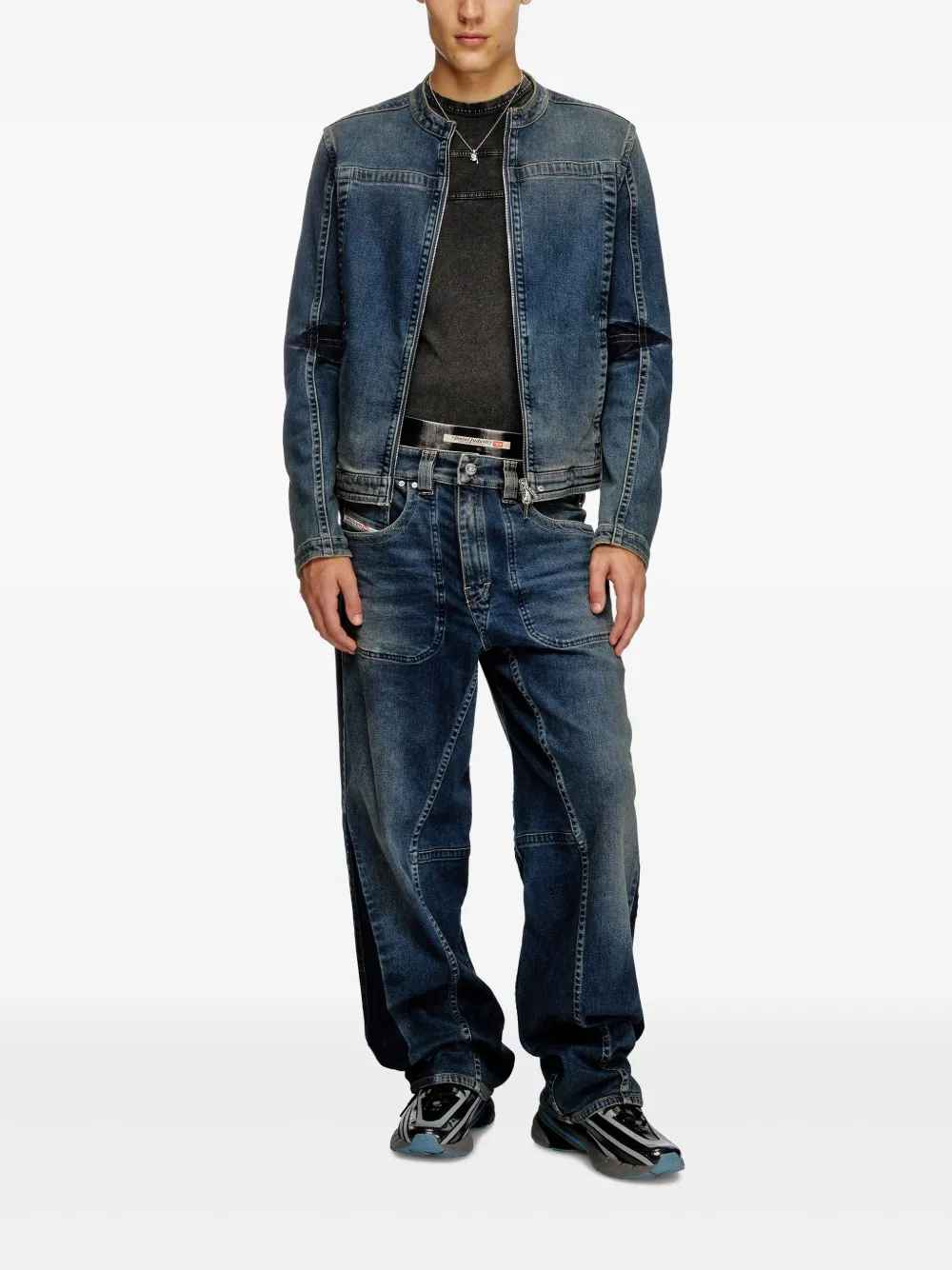 Diesel D-Glory-Re denim jack - Blauw