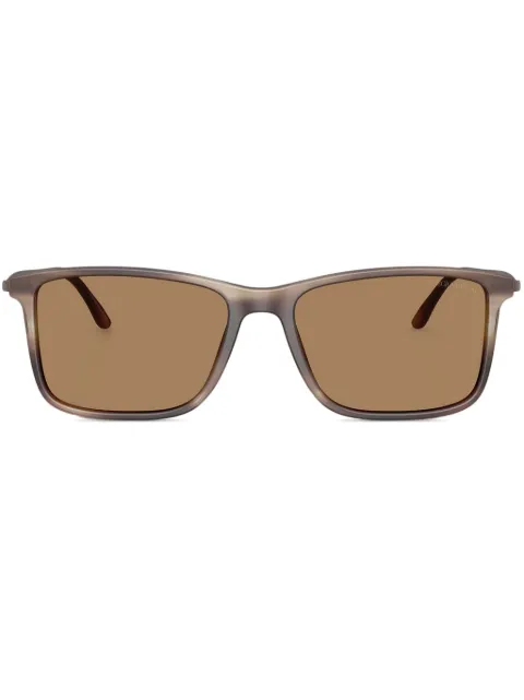 Giorgio Armani lentes de sol con armazón rectangular