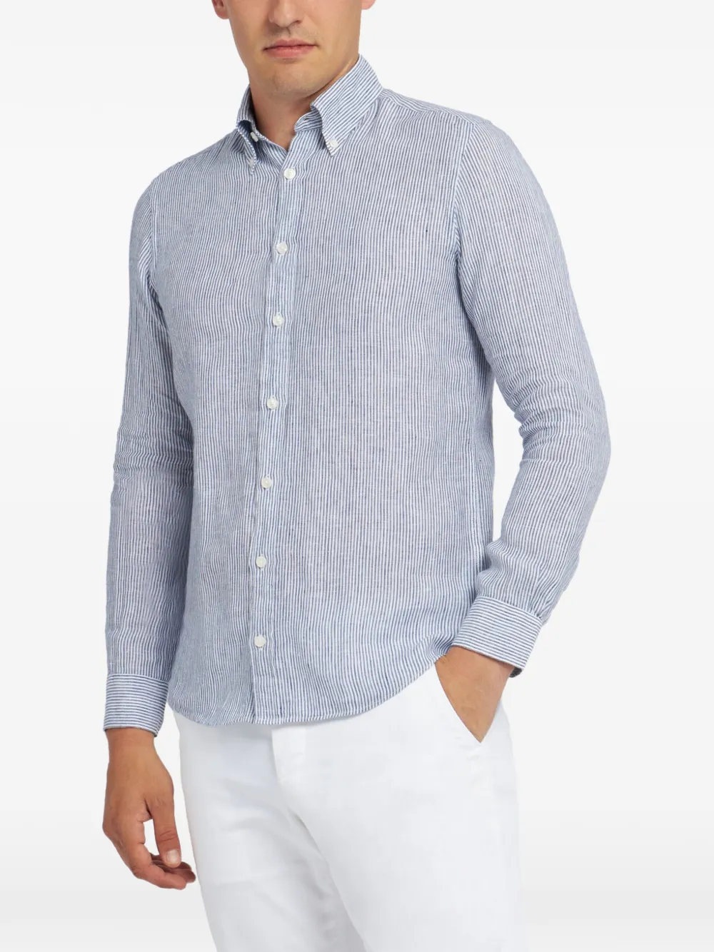 Brooks Brothers Camicia a righe - Blu