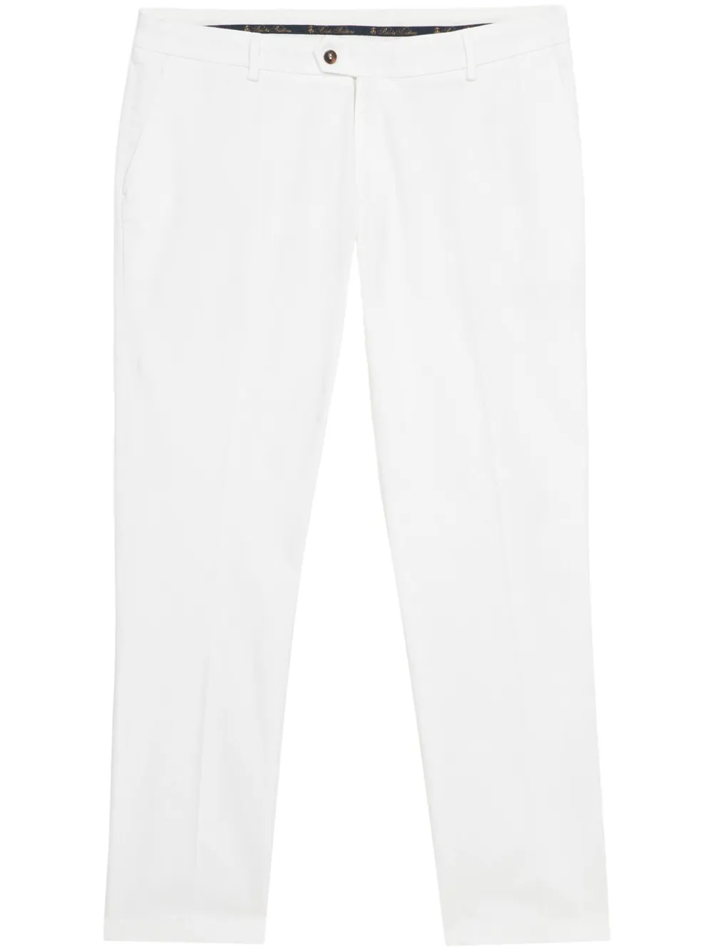 Brooks Brothers Tief sitzende Hose | Weiß | Image 1