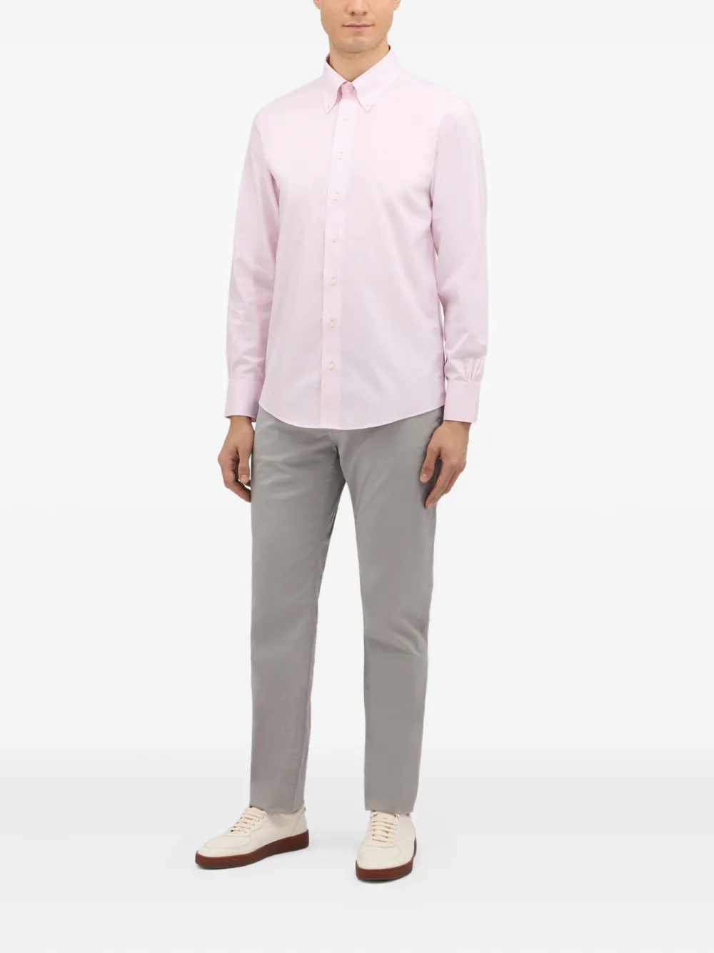 Brooks Brothers Broek met vijf zakken - Grijs