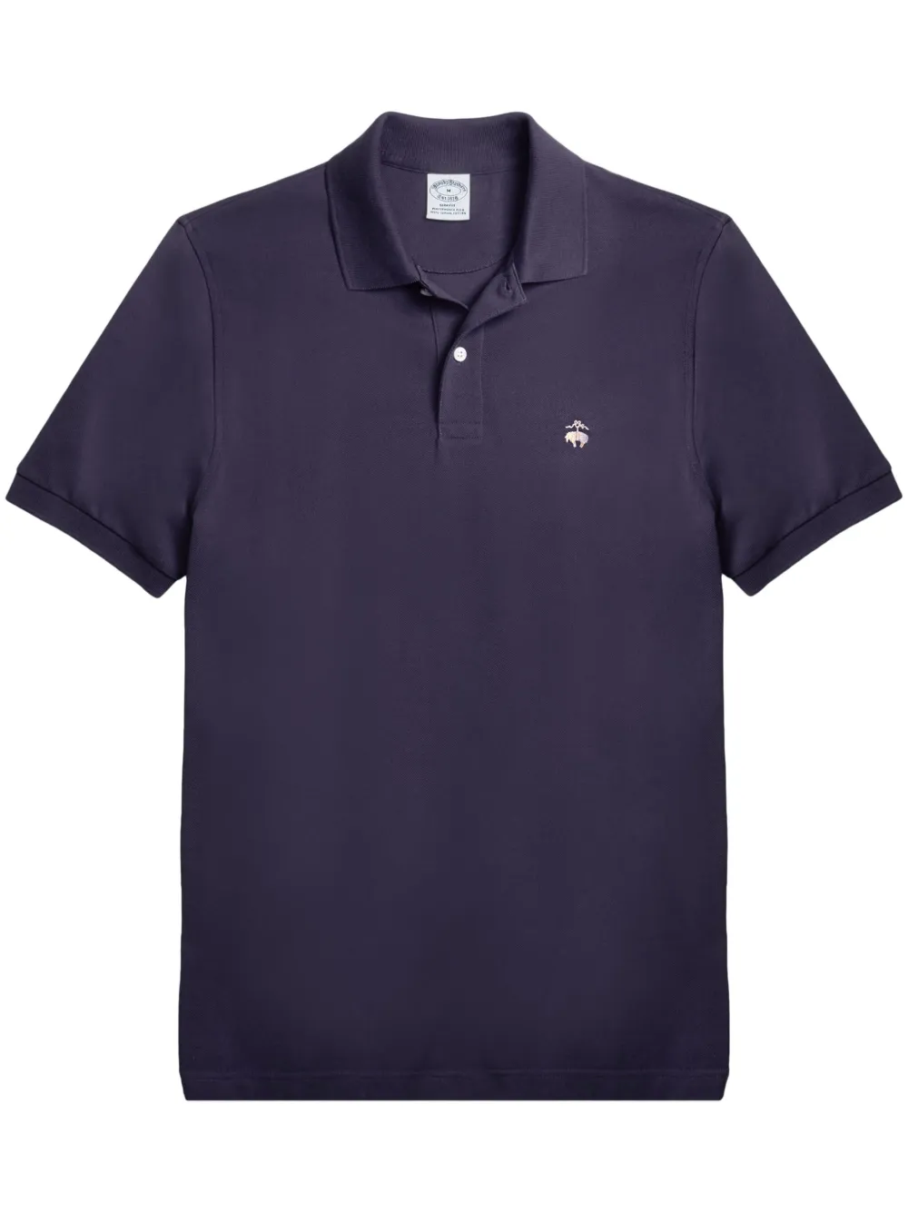 Brooks Brothers Polo con ricamo - Blu