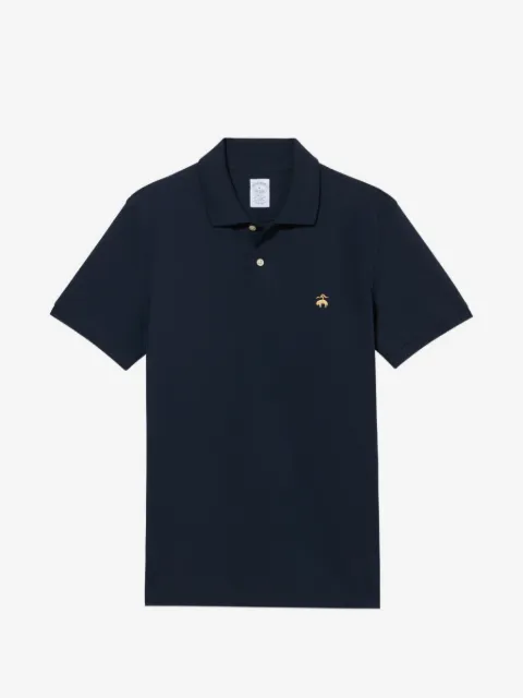 Brooks Brothers logo-embroidered polo shirt