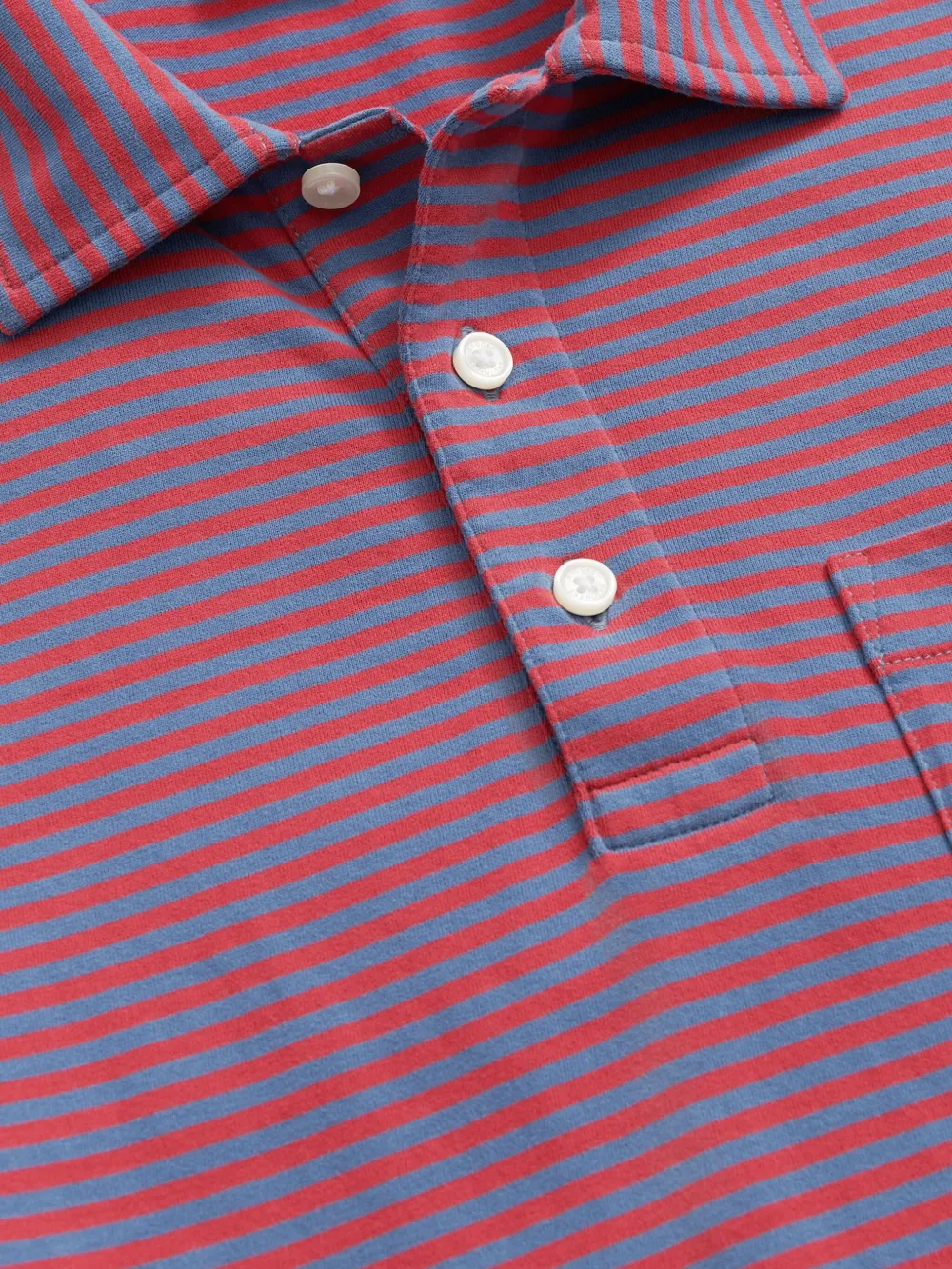 Brooks Brothers Gestreept poloshirt Blauw