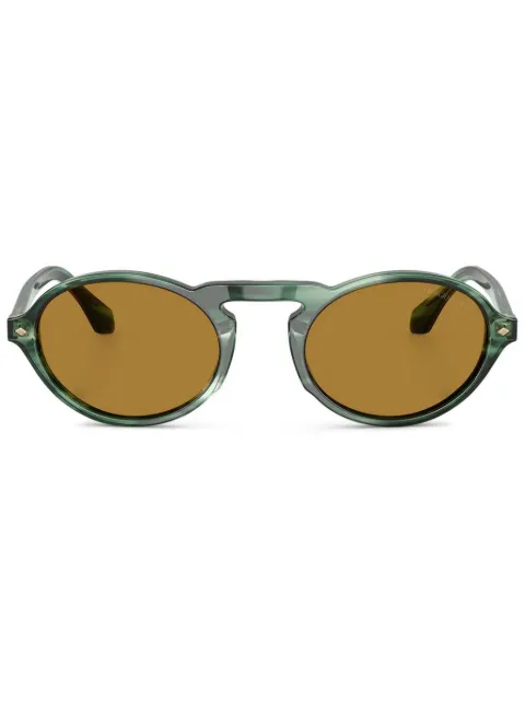 Giorgio Armani striped sunglasses