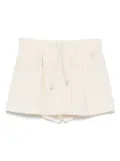 Moncler textured mini skirt - Neutrals