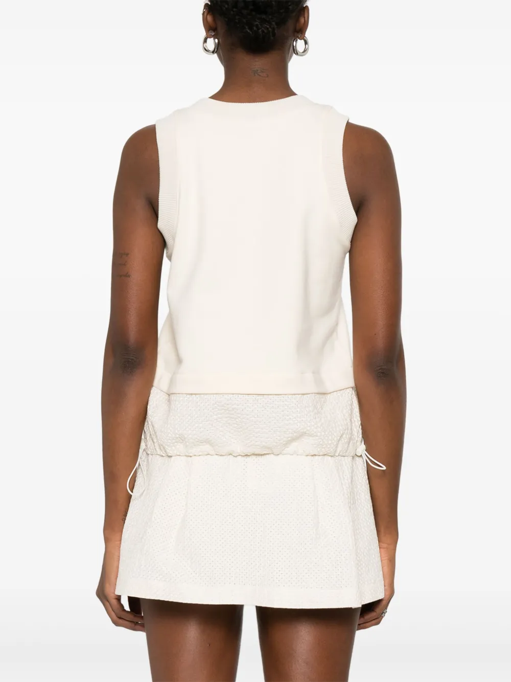 Moncler Katoenen tanktop Beige