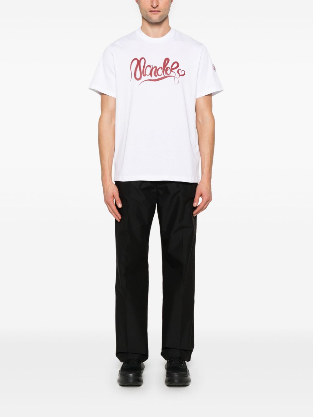 Moncler T-shirt met korte mouwen - Wit