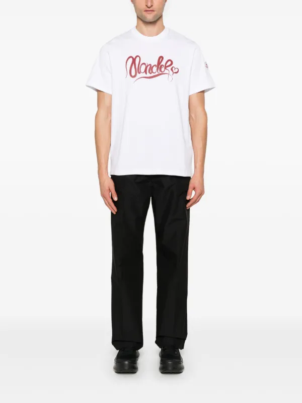 【送関込】MONCLER☆モンクレール Short Sleeves T-Shirt Moncler Short-Sleeve Combo T-Shirt | Neiman Marcus