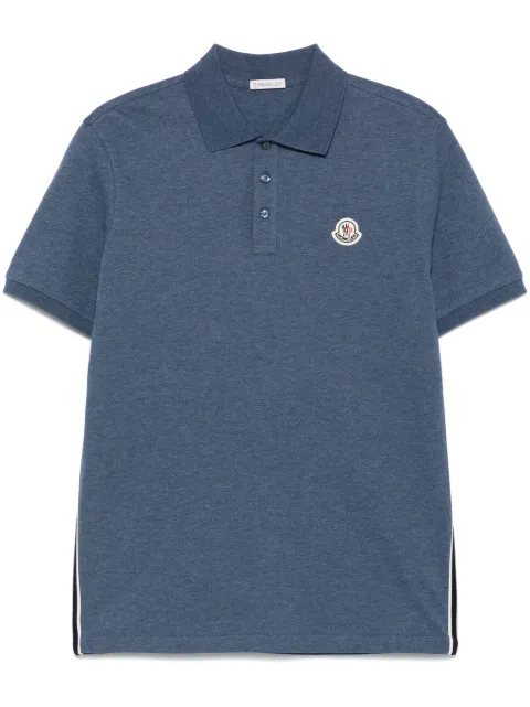 Moncler polo à patch logo