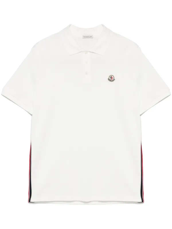 モンクレールポロシャツ ホワイト Moncler ポロシャツ | ホワイト | FARFETCH JP