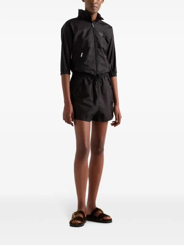 【関税&送料込み】Prada Shorts Prada Triangle Logo Shorts | Black | FARFETCH