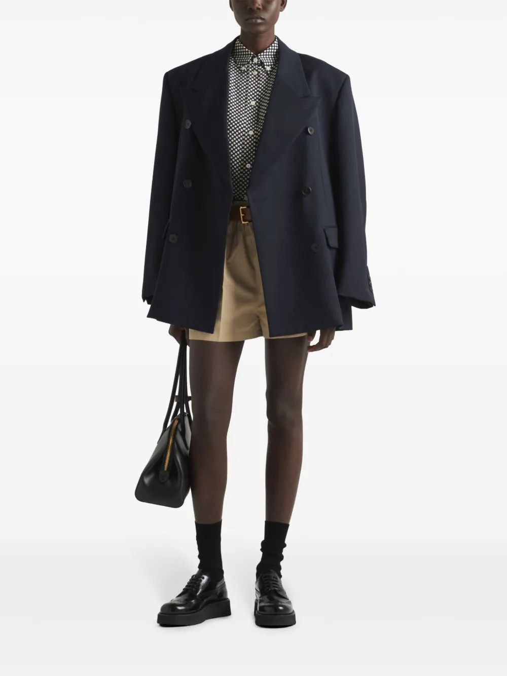 Prada Poplin Bermudas | Short Shorts | Image 2