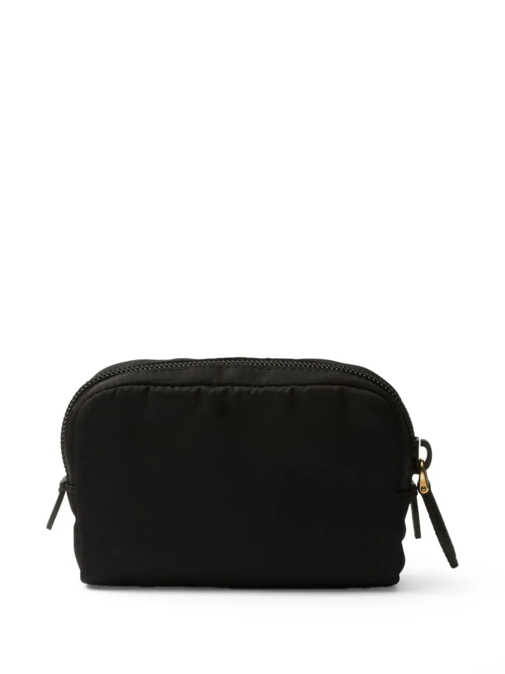 Prada Make-up tas met logo - Zwart