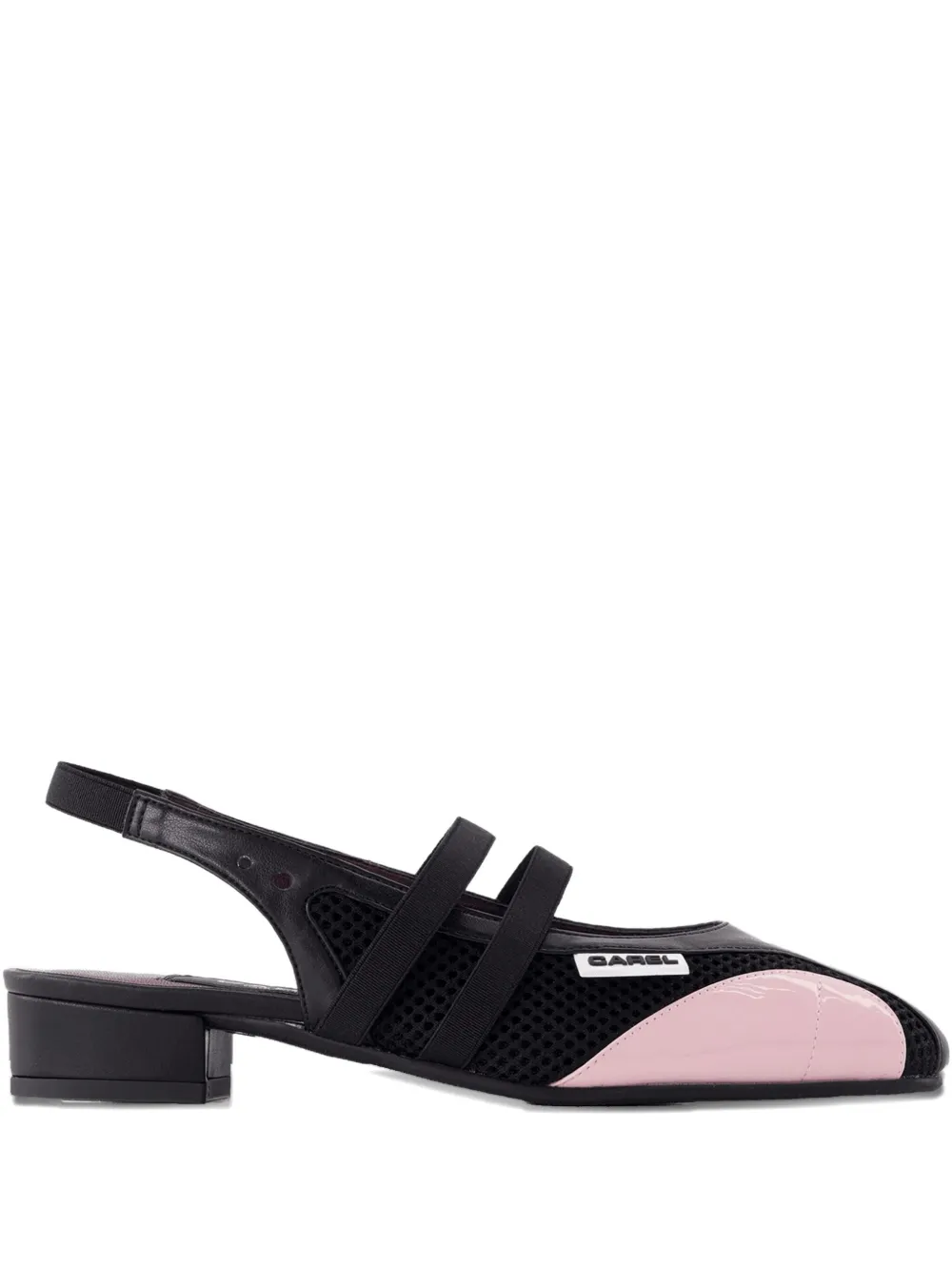 Carel Paris x Maitrepierre Pumps con cinturino posteriore - Nero