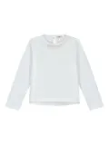 Il Gufo ruffle-detailing T-shirt - White