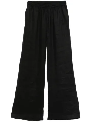 パンツ PAROSH Women Straight Pants D231087 PANTY25013 Black Parosh Pants & Shorts for Women