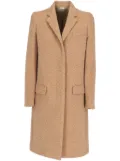 Helmut Lang Pre-Owned 1990s leopard-pattern coat - Neutrals