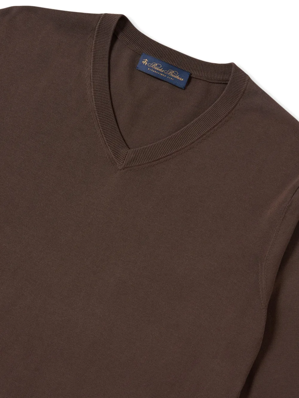 Brooks Brothers Katoenen trui - Bruin