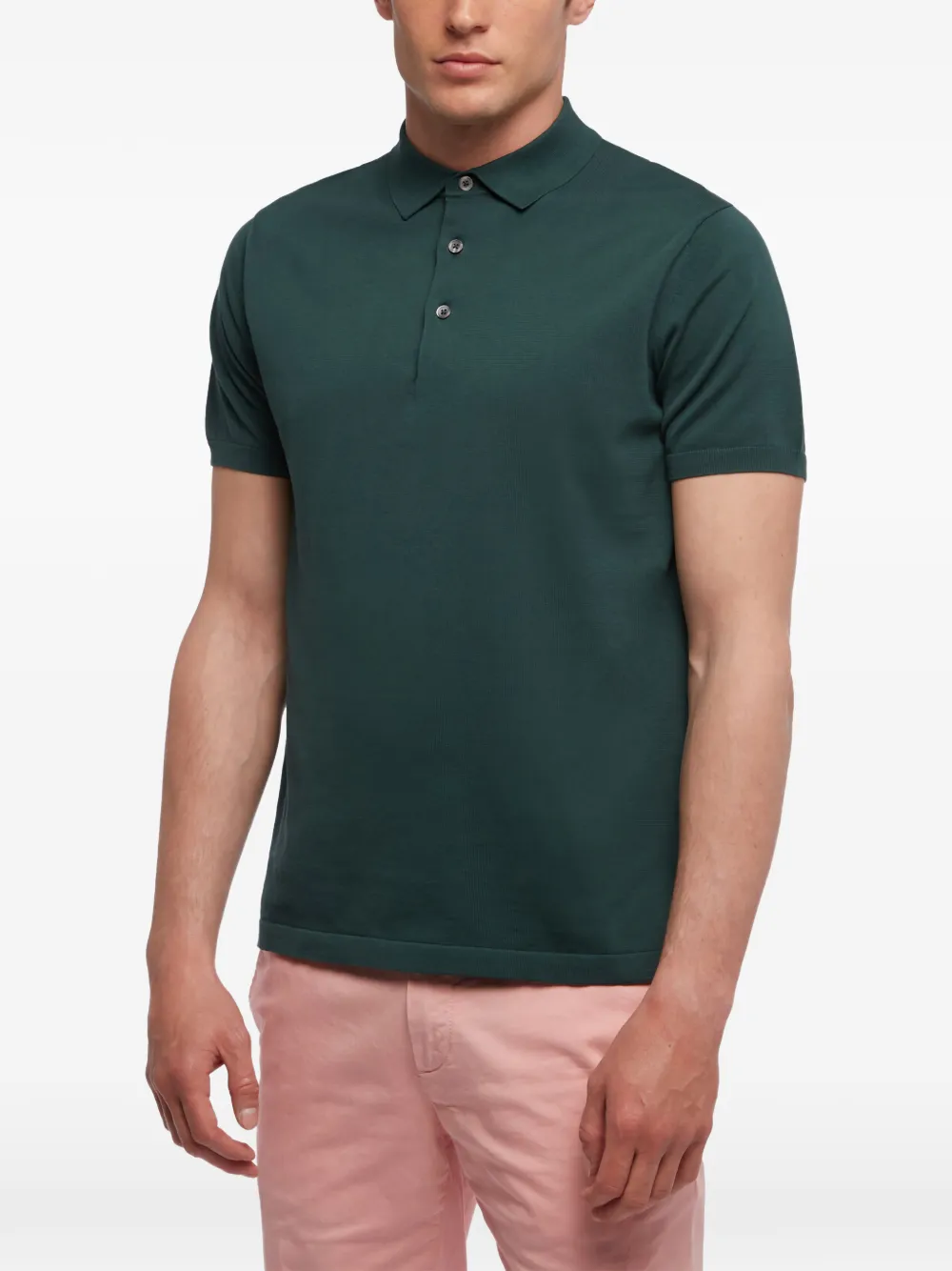 Brooks Brothers Polo con bottoni - Verde