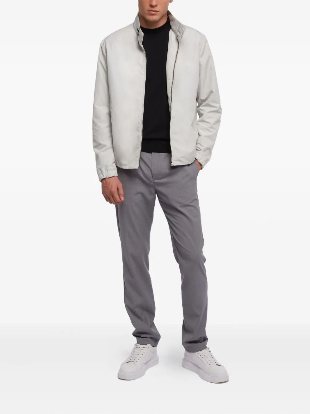 Brooks Brothers Trui met ronde hals - Zwart