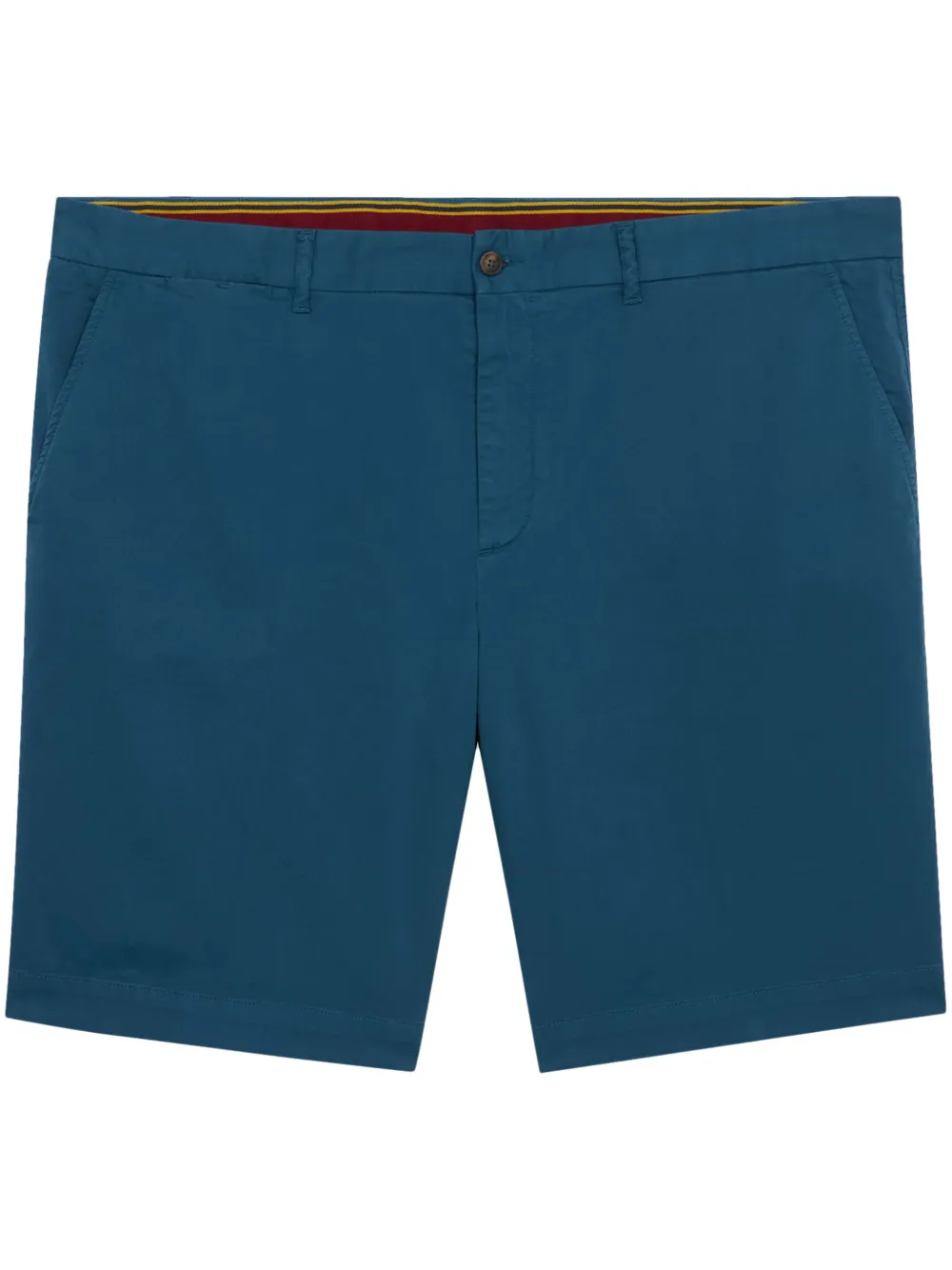 Brooks Brothers Straight bermuda shorts Blauw